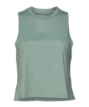 Women's racerback cropped tank - Image 3