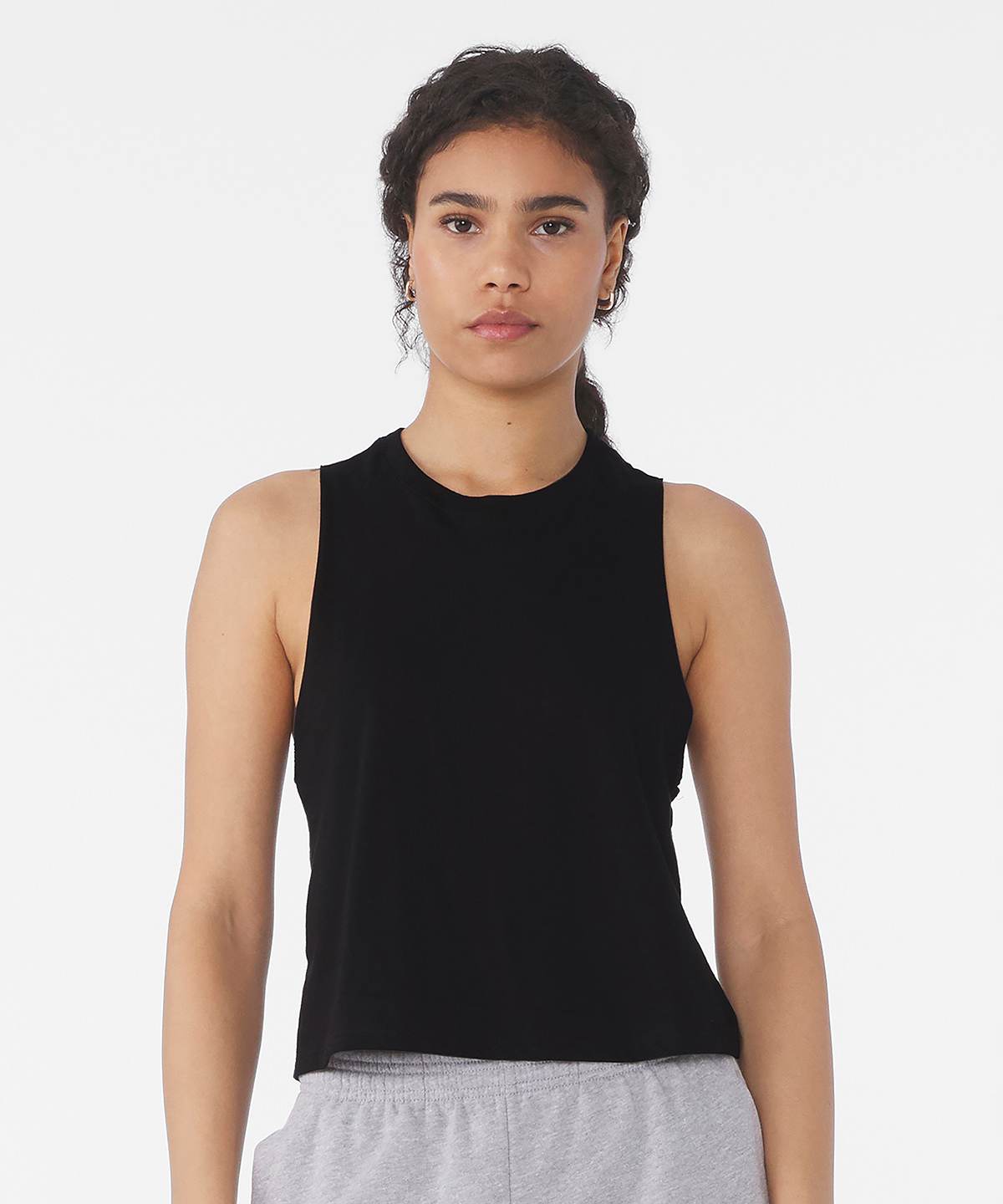 Generated Image Women's racerback cropped tank - Image 1
