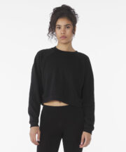 Women's raglan pullover fleece