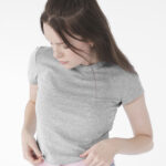 Women's micro rib baby t-shirt