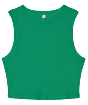 Women's micro rib muscle crop tank - Image 3