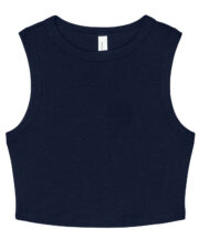 Women's micro rib muscle crop tank - Image 4