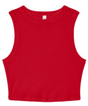 Women's micro rib muscle crop tank - Image 6