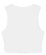 Women's micro rib muscle crop tank - Image 7