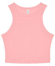 Women's micro rib racer tank - Image 5