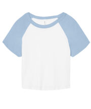 Women's micro rib raglan baby t-shirt - Image 3