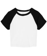 Women's micro rib raglan baby t-shirt - Image 2