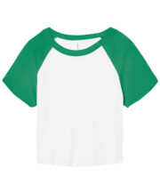 Women's micro rib raglan baby t-shirt - Image 4
