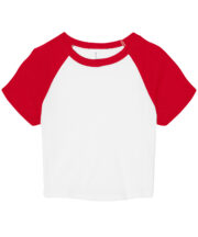 Women's micro rib raglan baby t-shirt - Image 7