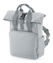 Recycled mini twin handle roll-top backpack - Image 3