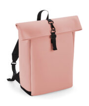 Matte PU rolltop backpack - Image 3