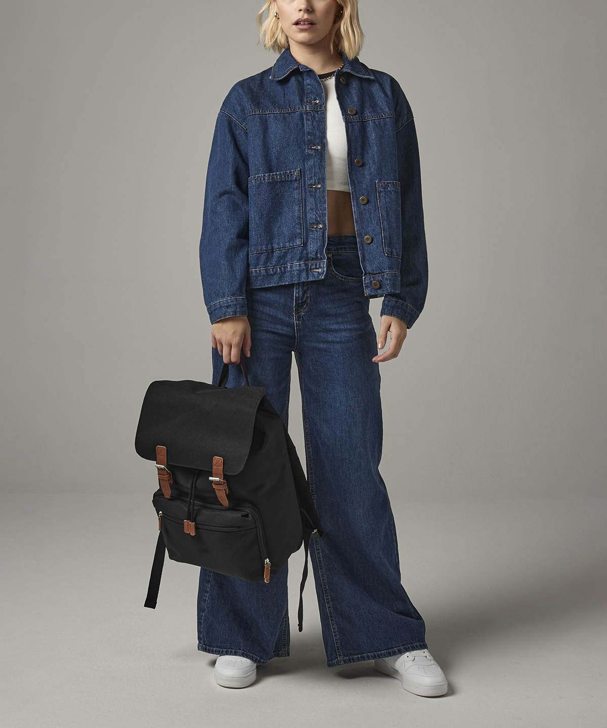 BG613_LS00_2025.jpg Vintage laptop backpack - Image 1