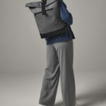 Roll-top backpack