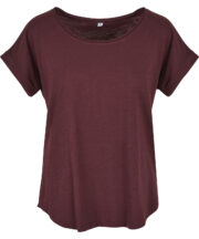 Women's long slub tee - Image 3