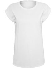 Women's organic extended shoulder tee - Image 2