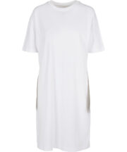 Women's organic oversizes slit tee dress - Image 3