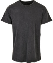 Acid washed round neck tee - Image 3