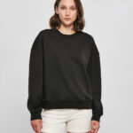 Women's oversized crew neck sweatshirt