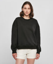 Women's oversized crew neck sweatshirt