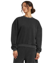Women's vintage heavy crew neck