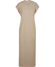 Women's long extended shoulder dress - Image 3