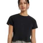 Women's vintage cropped tee