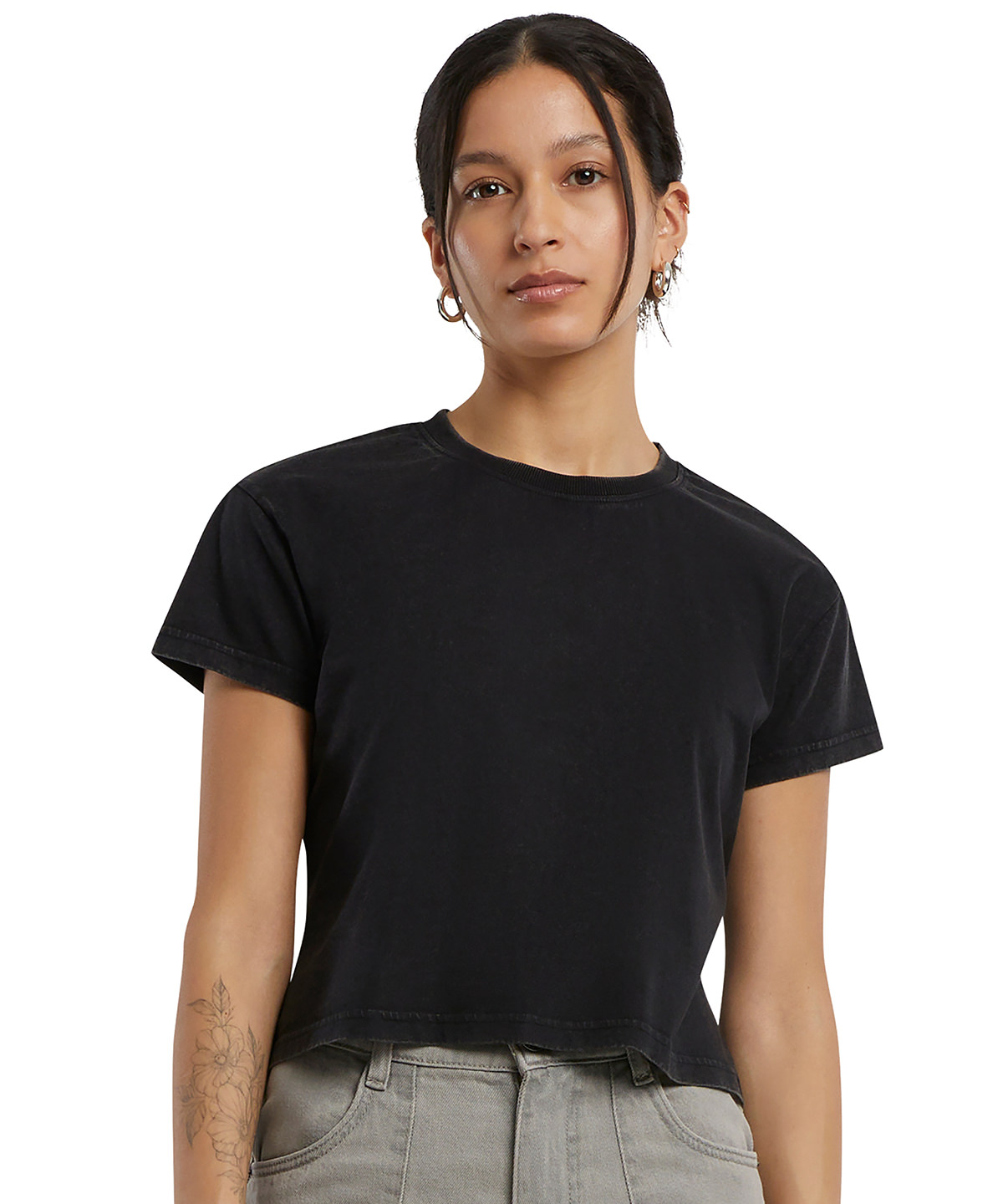 BY305_LS00_2025.jpg Women's vintage cropped tee - Image 1