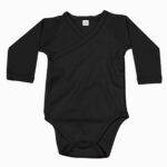 Baby long sleeve kimono bodysuit