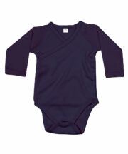 Baby long sleeve kimono bodysuit - Image 2