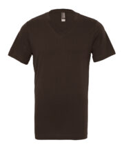 Unisex Jersey v-neck t-shirt - Image 2