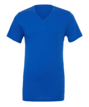Unisex Jersey v-neck t-shirt - Image 4