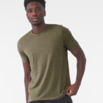 Unisex sueded tee