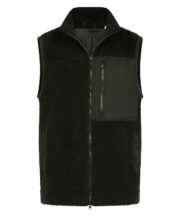 Recycled sherpa gilet - Image 2