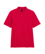Softstyle adult double piqué polo - Image 5