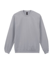 Softstyle midweight fleece adult crew neck - Image 4