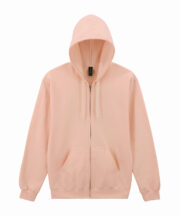 Softstyle midweight fleece adult full-zip hooded sweatshirt - Image 3