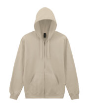 Softstyle midweight fleece adult full-zip hooded sweatshirt - Image 11