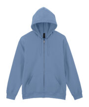 Softstyle midweight fleece adult full-zip hooded sweatshirt - Image 12