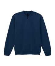 Softstyle midweight adult fleece 1/4-zip sweatshirt - Image 5