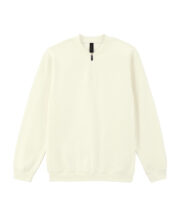 Softstyle midweight adult fleece 1/4-zip sweatshirt - Image 6