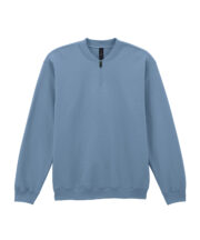 Softstyle midweight adult fleece 1/4-zip sweatshirt - Image 10