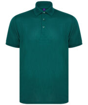Recycled polyester polo shirt - Image 2