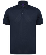 Recycled polyester polo shirt - Image 4