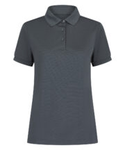 Women's recycled polyester polo shirt - Image 2