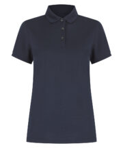 Women's recycled polyester polo shirt - Image 3