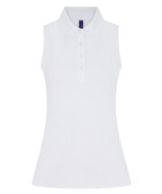 Women's sleeveless Coolplus® polo shirt - Image 3