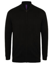 Unisex zip-through cardigan