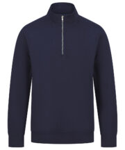 Unisex sustainable ¼-zip sweatshirt - Image 3