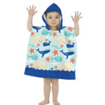 Toddler microfibre changing robe