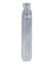 Luxury long faux fur hot water bottle and cover - Image 2